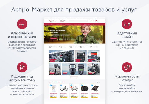 Аспро: Маркет