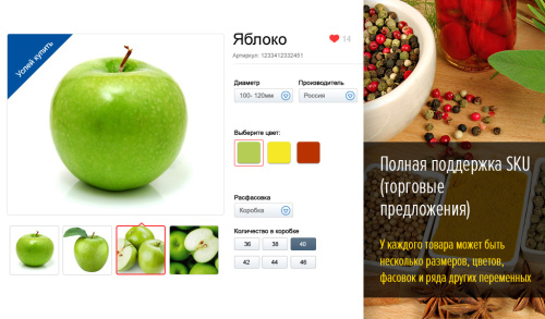 FashionShow: одежда, обувь, сумки, аксессуары. Шаблон магазина на 1С-Битрикс